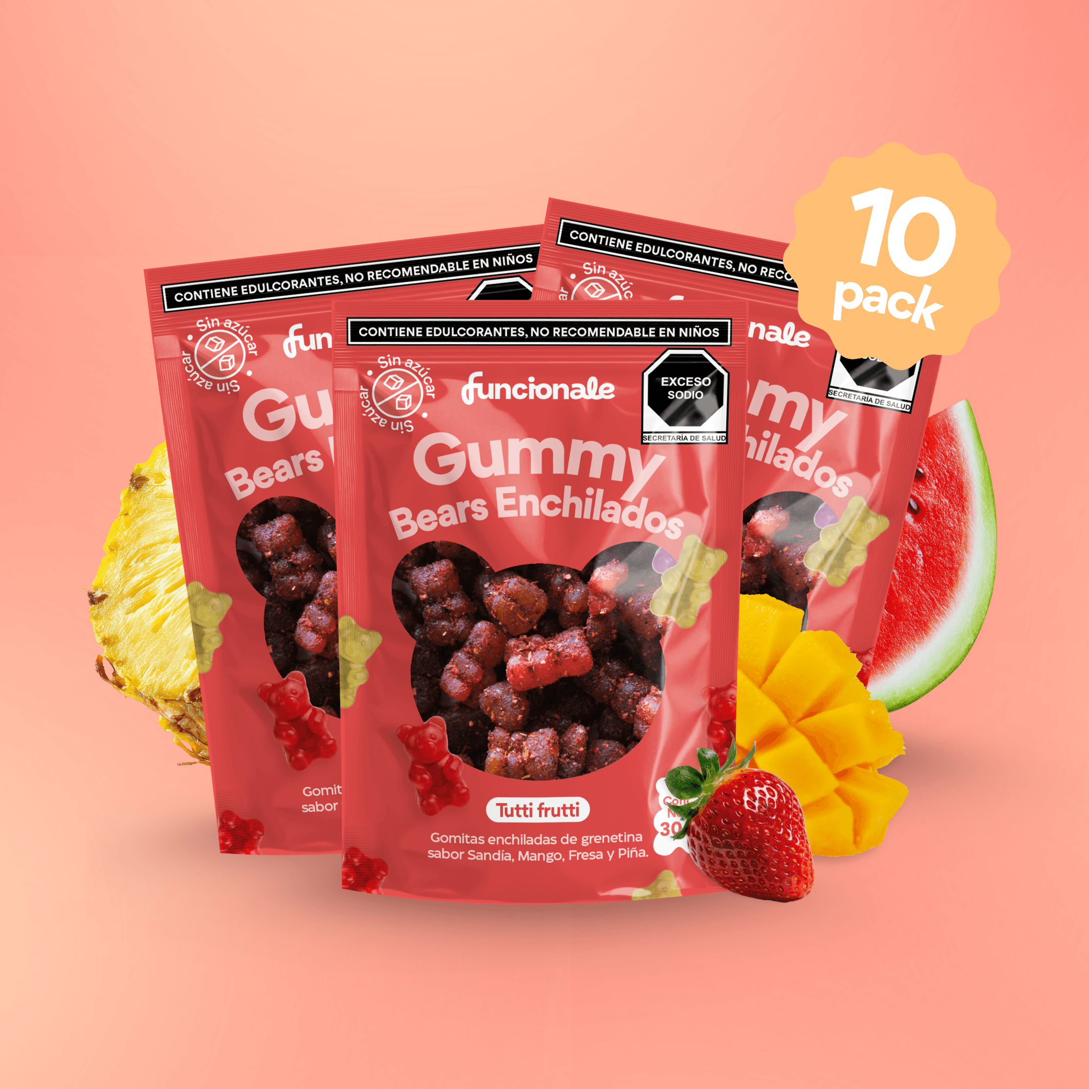 Gummy Bears Enchiladas -  10 Pack