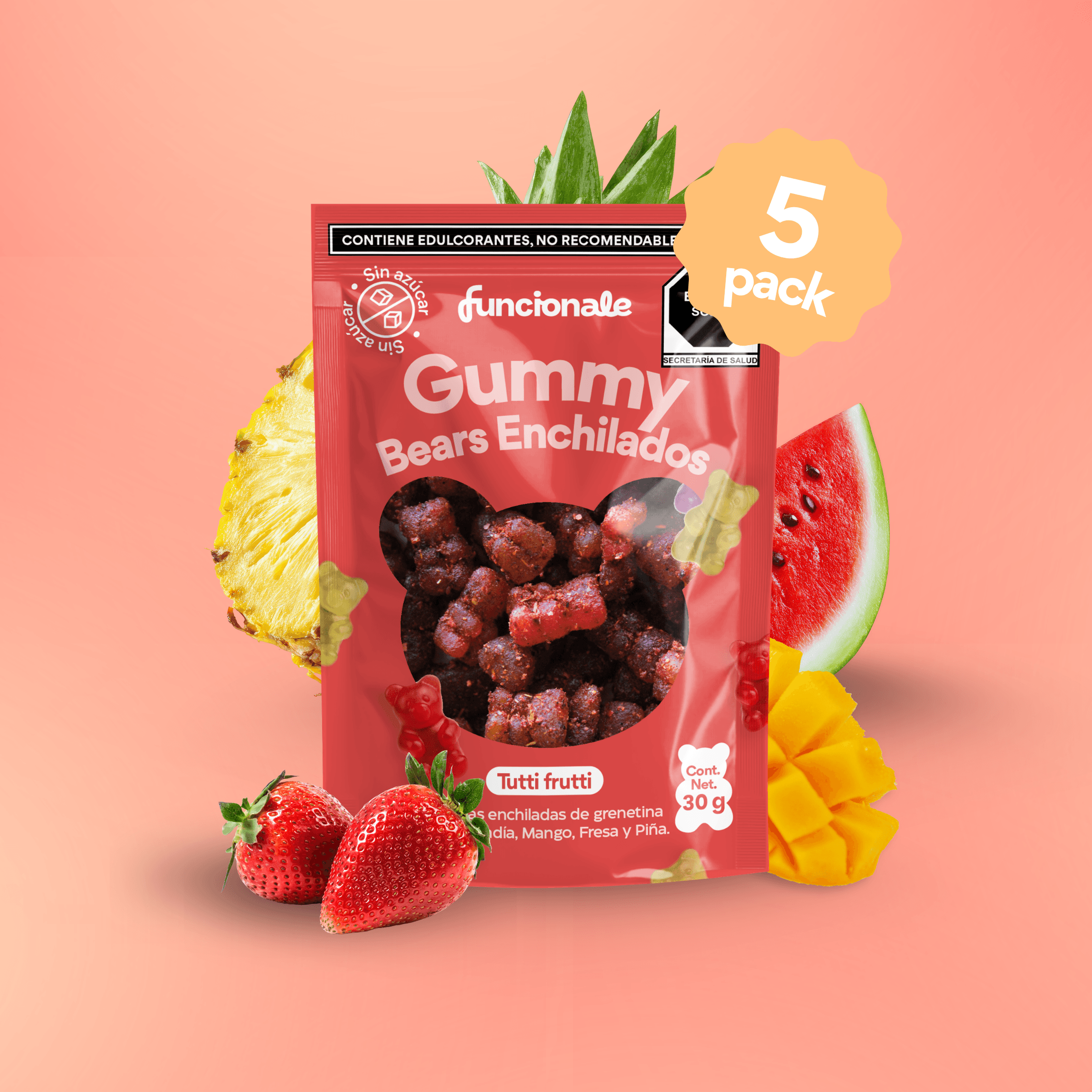 Gummy Bears Enchiladas -  5 Pack