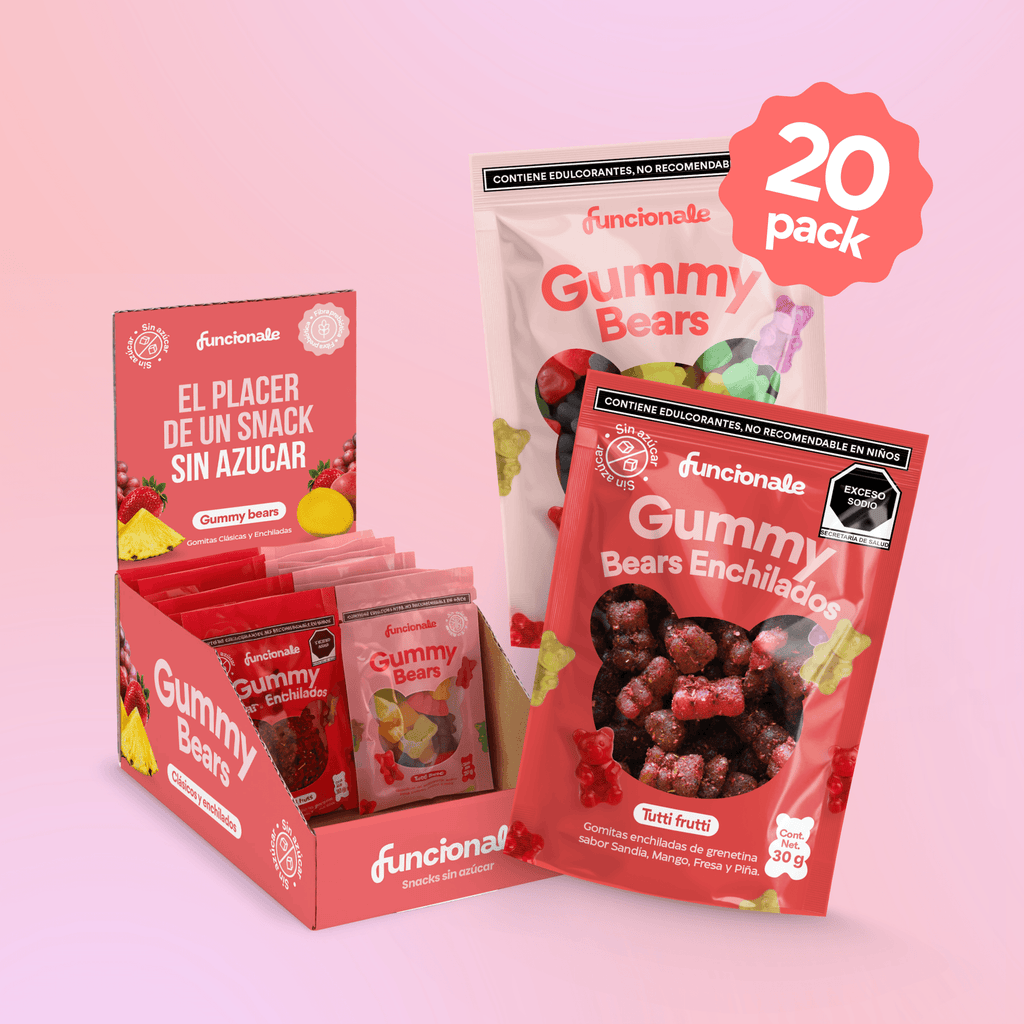 Exhibidor + 20 Pack
