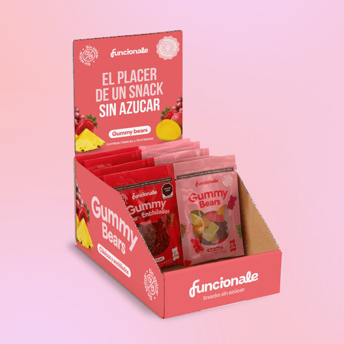 Exhibidor + 20 Pack