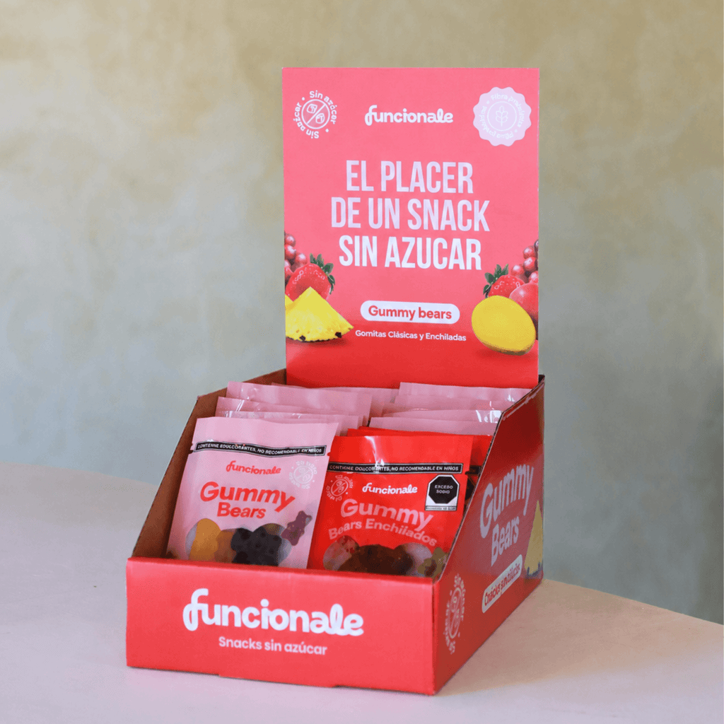 Exhibidor + 20 Pack